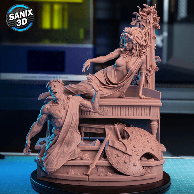 DIORAMA MEDUSA série heroic fantasy