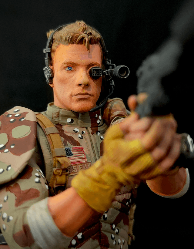 Diorama résine UNIVERSAL SOLDIER 1/9e EN STOCK